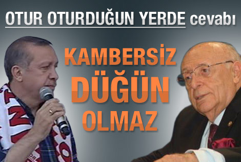 Süleyman Demirel'den Başbakan'a cevap