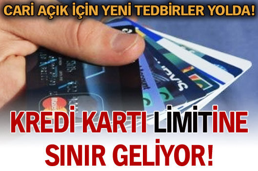 Kredi kartına cari açık sınırı