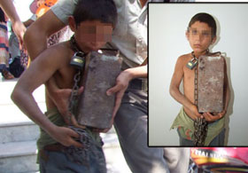 Babadan Çocuğuna Akıl Almaz Ceza