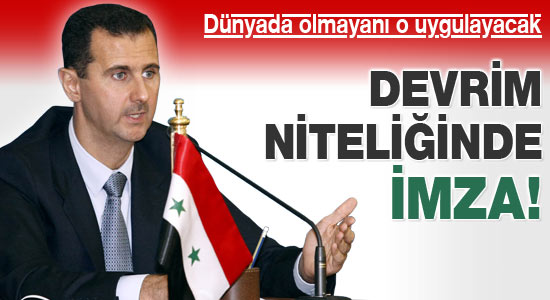 Esed'den devrim niteliğinde imza