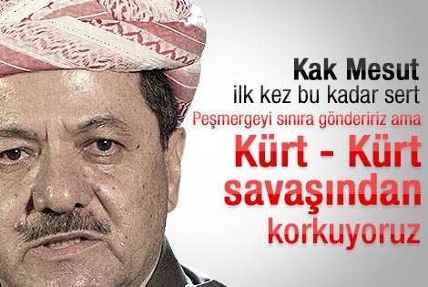 Barzani: PKK'ya müdahele edebiliriz
