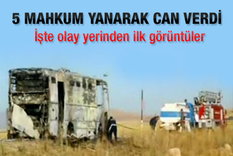 Mahkumlar feci şekilde can verdi