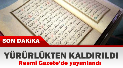 Kur'an kurslarındaki yaş engeli kalktı