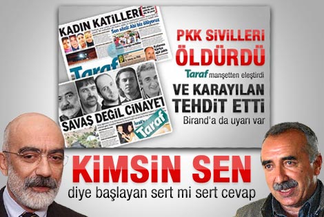 Ahmet Altan'dan Murat Karayılan'a tepki