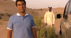 Ayna ekibi çölde mahsur kaldı