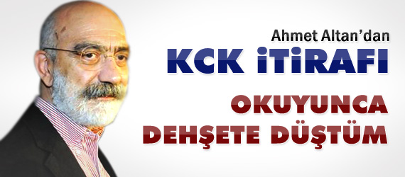 Ahmet Altan ŞOK KCK İTİRAFI