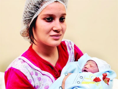 Dünyanın 7 milyarıncı Türk bebeği