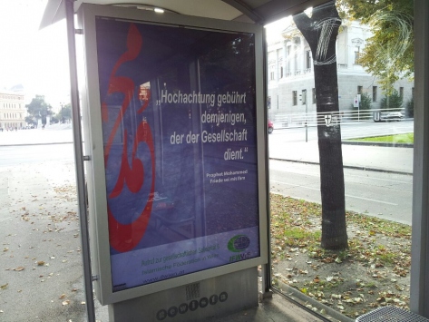 Avrupa`nın Göbeğinde Hz.Peygamberin Hadisleri Boy Gösterdi