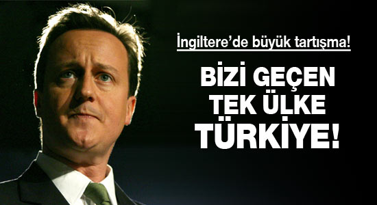 'Bizi geçen tek ülke Türkiye'