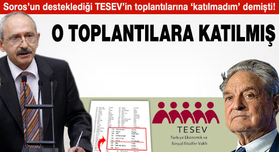 Kılıçdaroğlu, TESEV toplantılarına katılmış