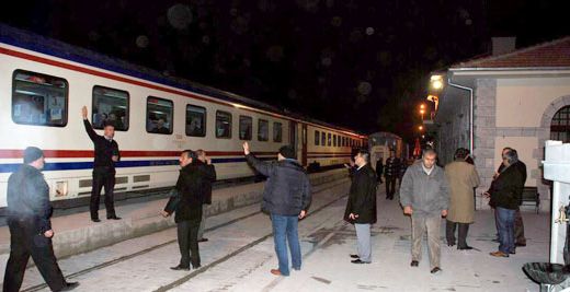 Yolcuların yüreği ağzına geldi