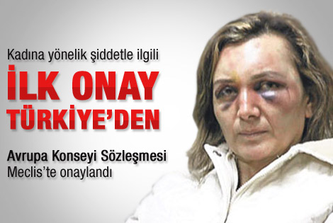 Kadına şiddette önemli adım