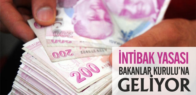 İntibak Yasası Bakanlar Kurulu'na Geliyor