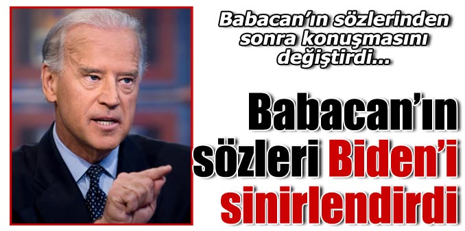 Biden’dan Babacan’a ‘balina’ çıkışı
