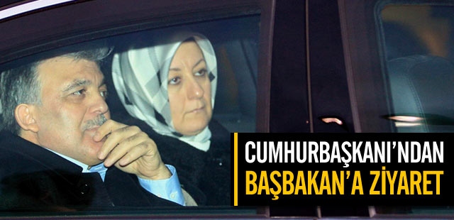 Başbakan'a geçmiş olsun ziyareti