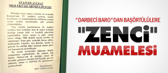 Baro'da 'Başörtülüler Giremez' Duyurusu