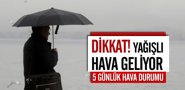 Yeni Bir Yağışlı Hava Geliyor