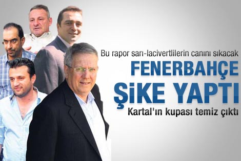 Kartal'ın kupası temiz çıktı