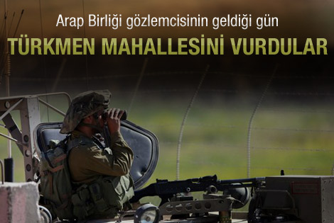 Suriye'de tanklar Türkmen mahallesine girdi