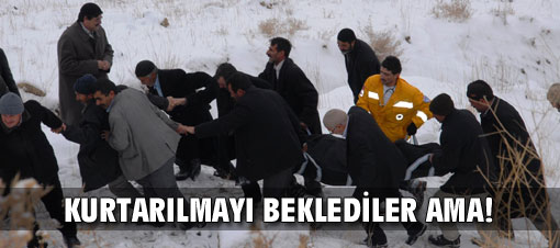 Gece uçuruma yuvarlanan araçta öldüler