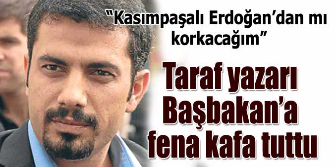 Başbakan'a fena kafa tuttu