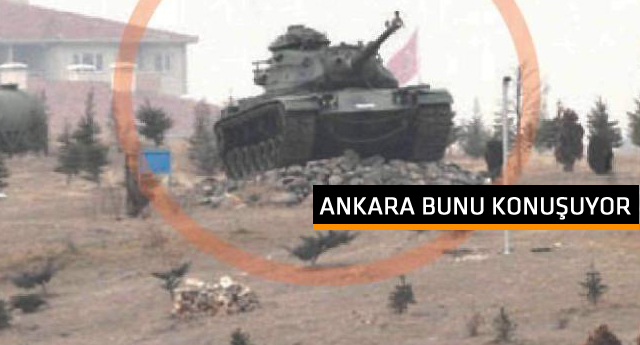 Namlusu şehre dönük bu tank da neyin nesi?