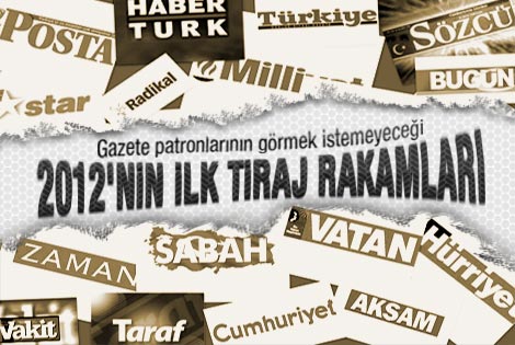 Yeni yılın ilk ayında gazete satış adetleri