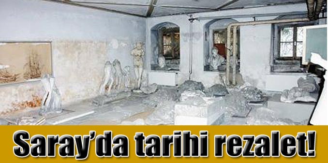 Veliaht Daire'sini harabeye çevirmişler