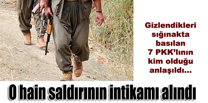 O PKK'lıların kim olduğu anlaşıldı...