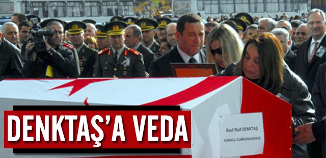 Denktaş son yolculuğuna uğurlanıyor