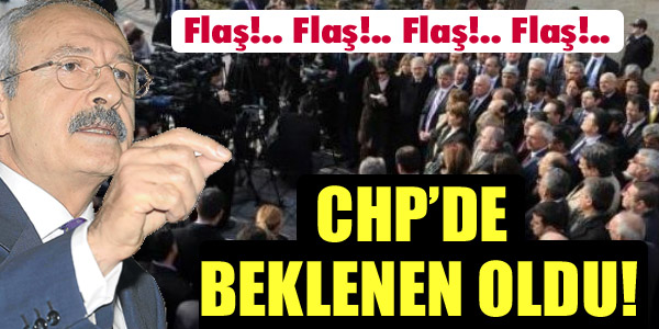 CHP'de yeterli imza bulundu!