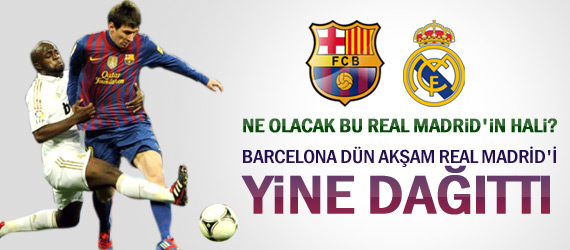 Barcelona Madrid'i Yine Dağıttı!