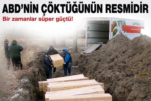 ABD'nin bittiğinin resmidir..