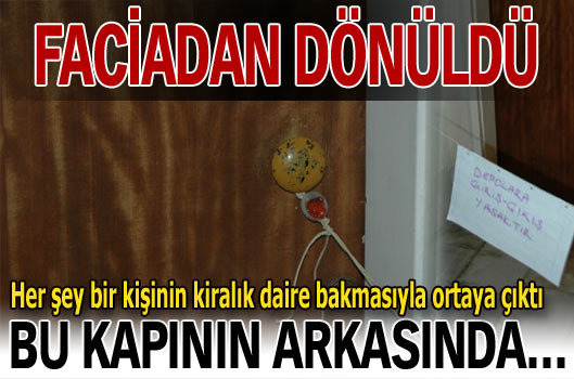 Bu kapının ardındaki sır...