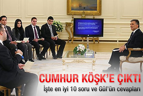 En iyi 10 soru ve Gül’ün cevapları