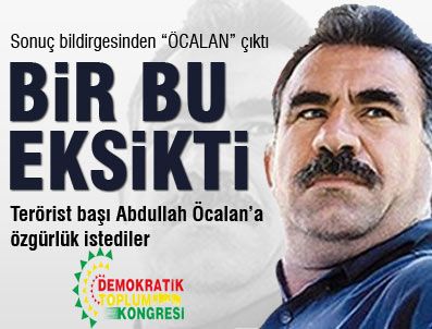 DTK sonuç bildirgesi açıklandı