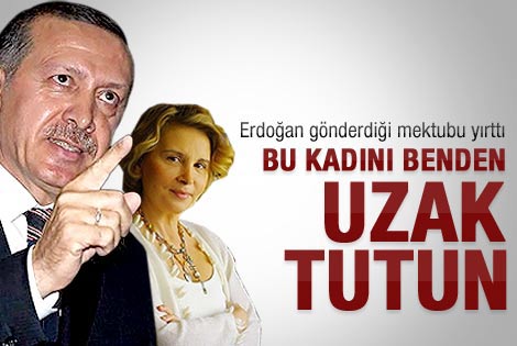 Erdoğan gönderdiği mektubu yırttı