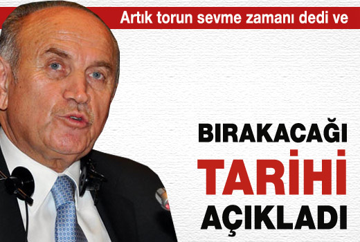 Topbaş siyaseti bıracakağı tarihi açıkladı