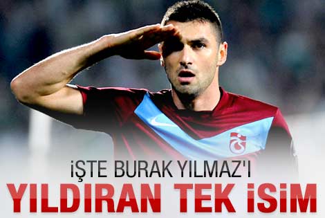 Burak Yılmaz'ın korktuğu tek isim
