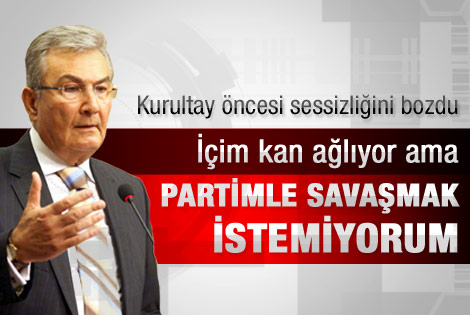 Baykal: Partimle savaşmam