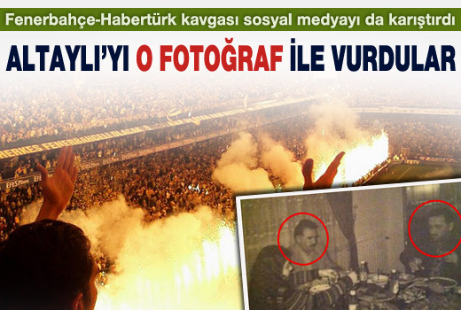 Altaylı'yı o fotoğraf ile vurdular