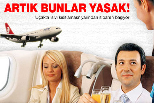 Yurtiçi uçuşlarda yeni yasaklar