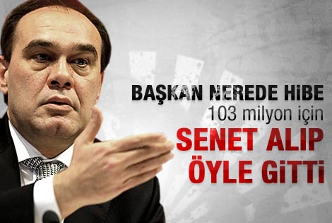 Demirören 103 milyon için senet aldı