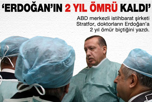 Erdoğan'ın 2 yıl ömrü kaldı