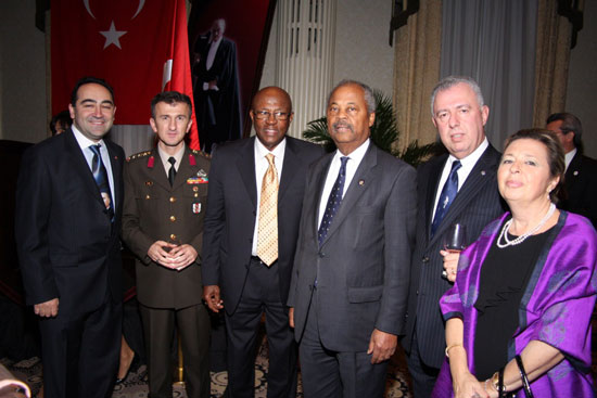 Donald Payne'ye başsağlığı mesajı