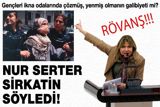 Nur Serter sirkatin söyledi