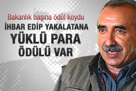 Karayılan'ı yakalatana 4 milyon