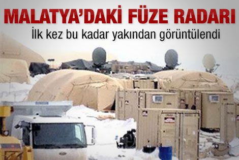 İşte füze radarı