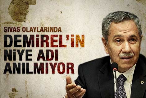 Arınç'tan Sivas davası değerlendirmesi