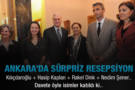 Davete öyle isimler katıldı ki...